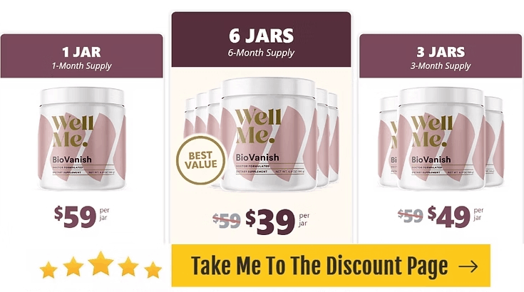 Bio Vanish 6 bottles pack